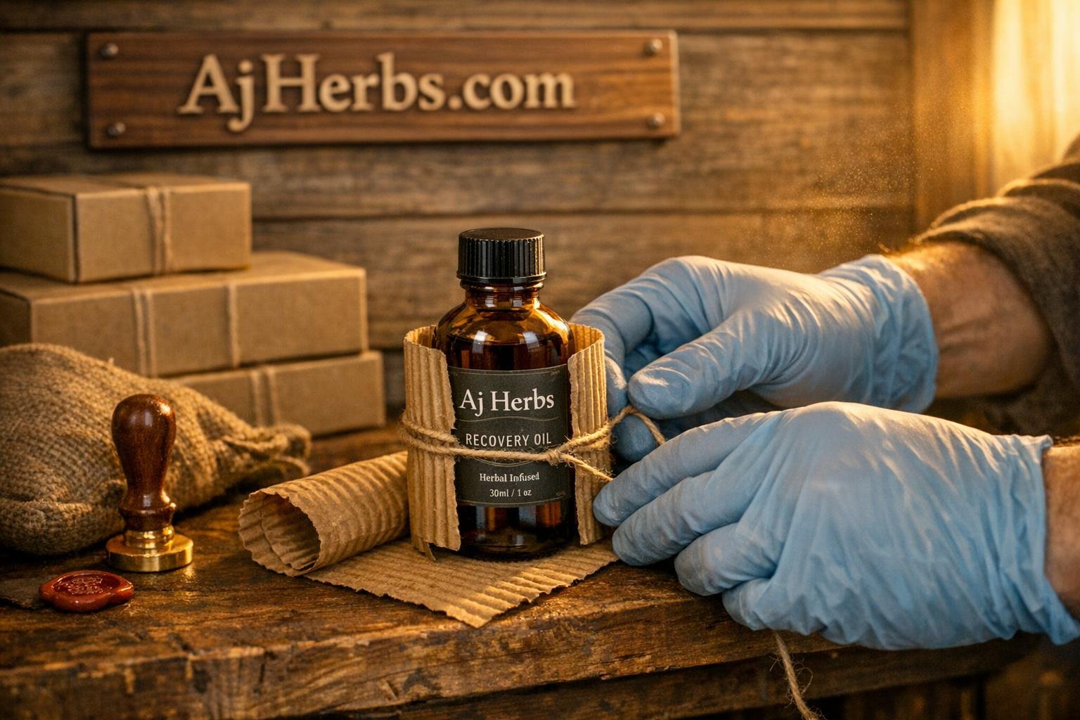 Home the ajherbs logistic page banner